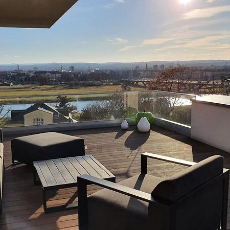 Wohnung mit Weitblick Dresden Exterior foto