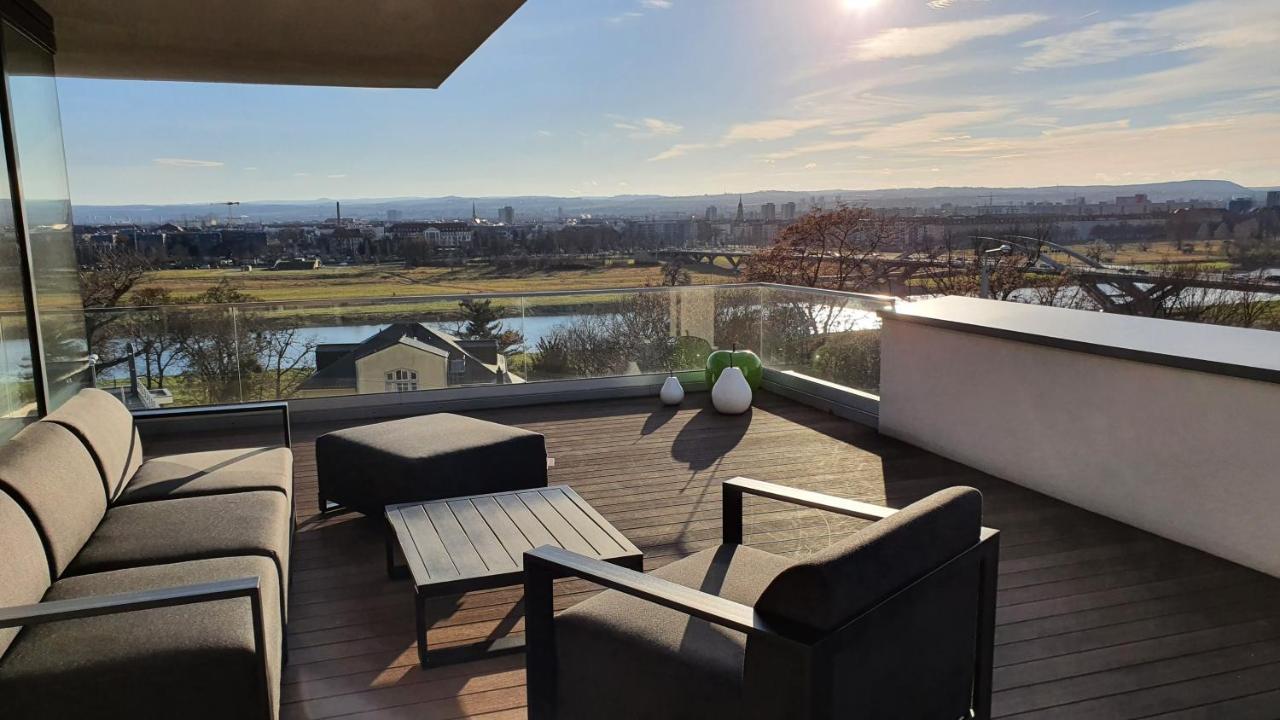 Wohnung mit Weitblick Dresden Exterior foto