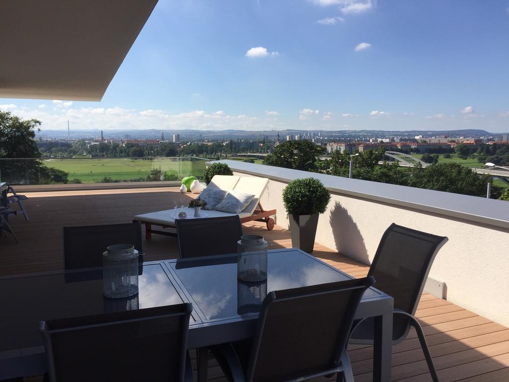 Wohnung mit Weitblick Dresden Exterior foto