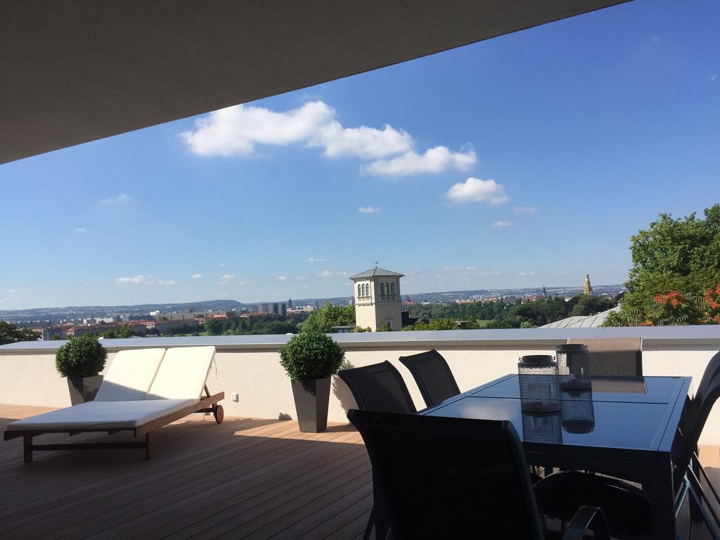 Wohnung mit Weitblick Dresden Exterior foto