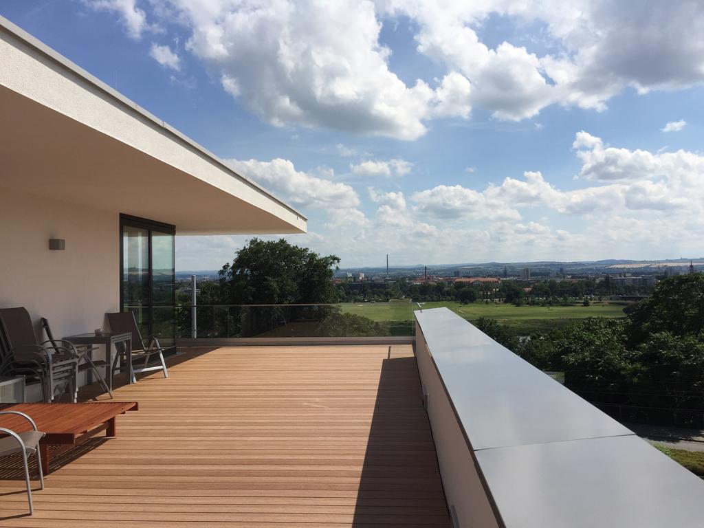 Wohnung mit Weitblick Dresden Exterior foto