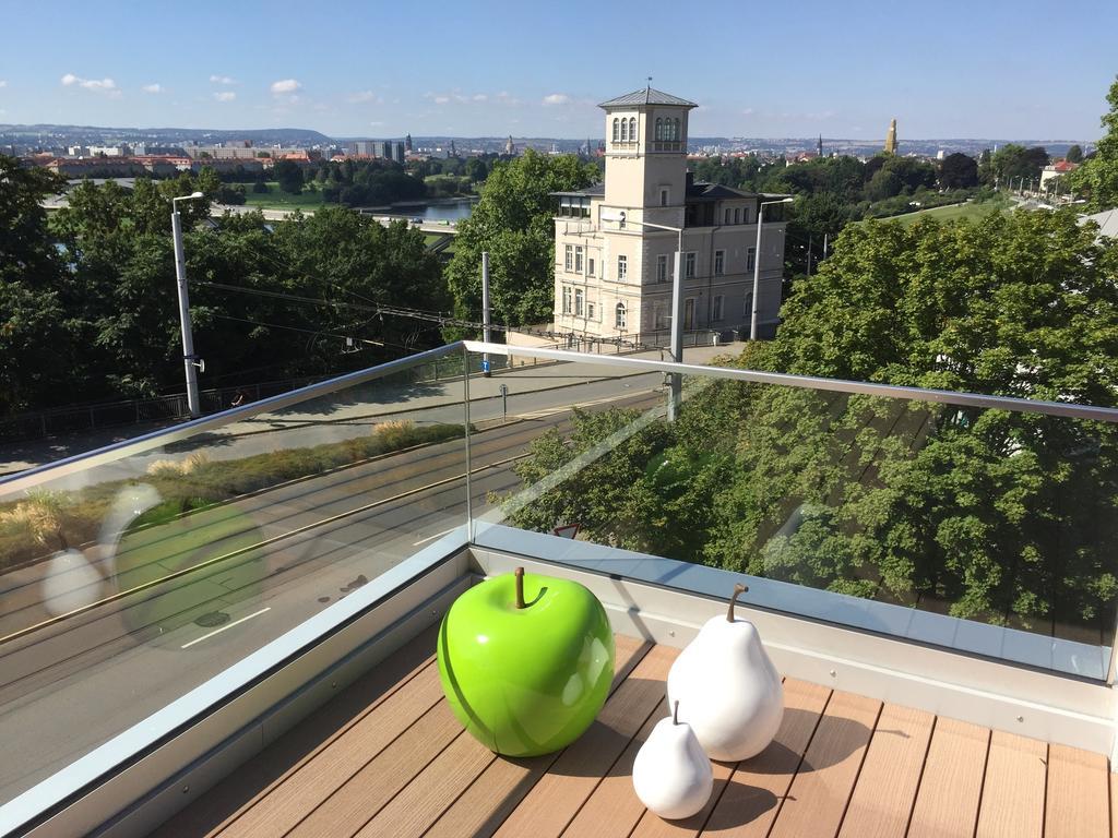 Wohnung mit Weitblick Dresden Exterior foto