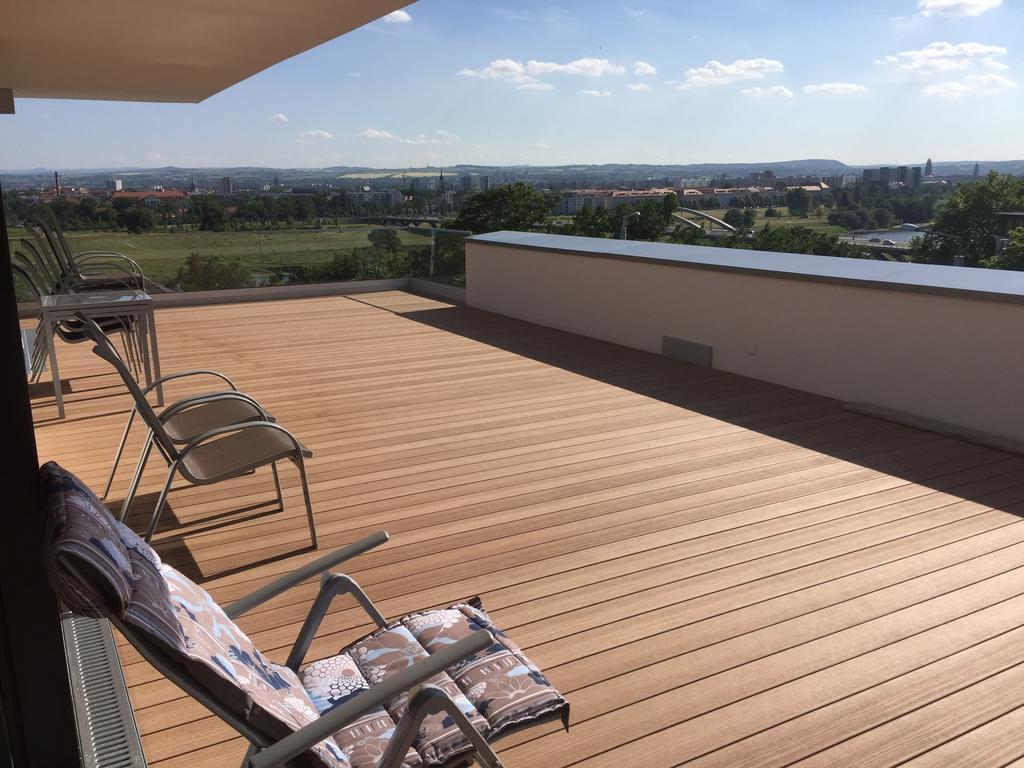 Wohnung mit Weitblick Dresden Exterior foto