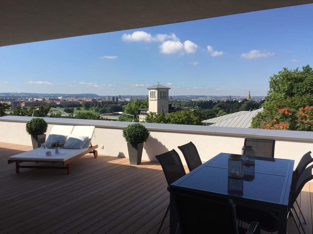 Wohnung mit Weitblick Dresden Exterior foto